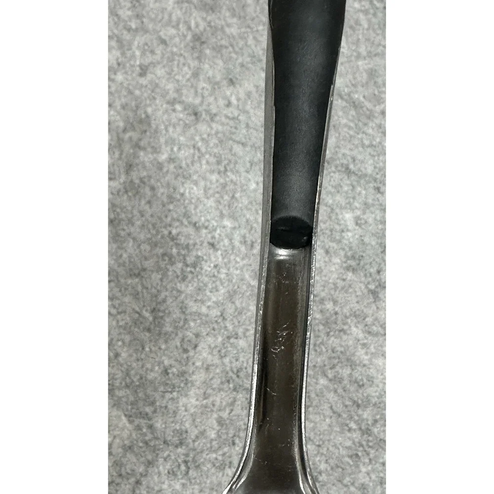 Revere Ware Stainless Steel Spatula w/Silcone Grip Heavy USED Vintage
